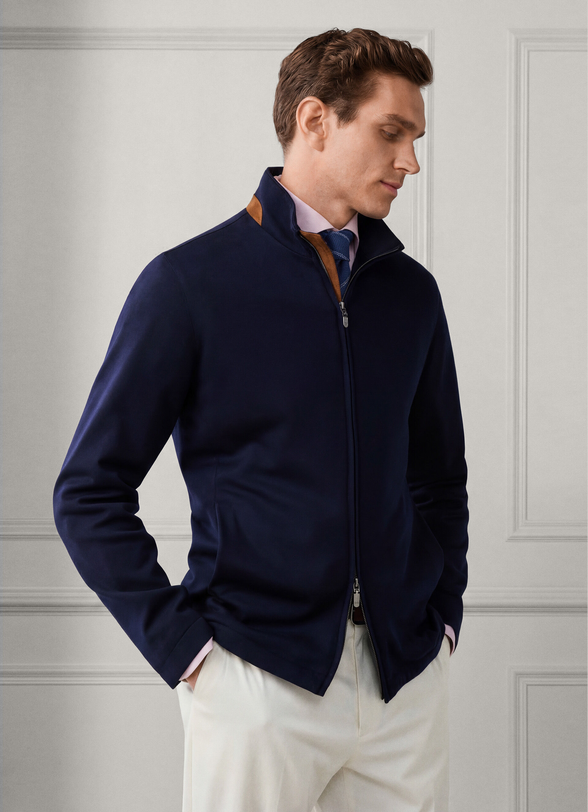 メンズ HACKETT ハケット ピーコート ネイビー Lサイズ