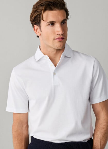 Classic Fit Short Sleeve Pima Polo