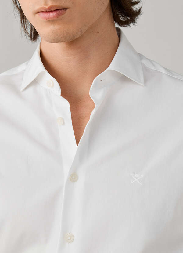 Tailored Fit City Solid End-on-End Shirt - 2 Tailored Fit City Solid End-on-End Shirt - 2