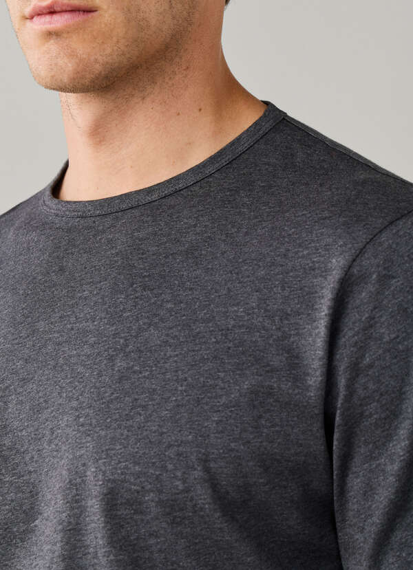 Classic Fit Long Sleeve Pima Cotton T-Shirt - 2