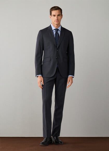 Wool Stretch Travel Blazer - Woven in Italy