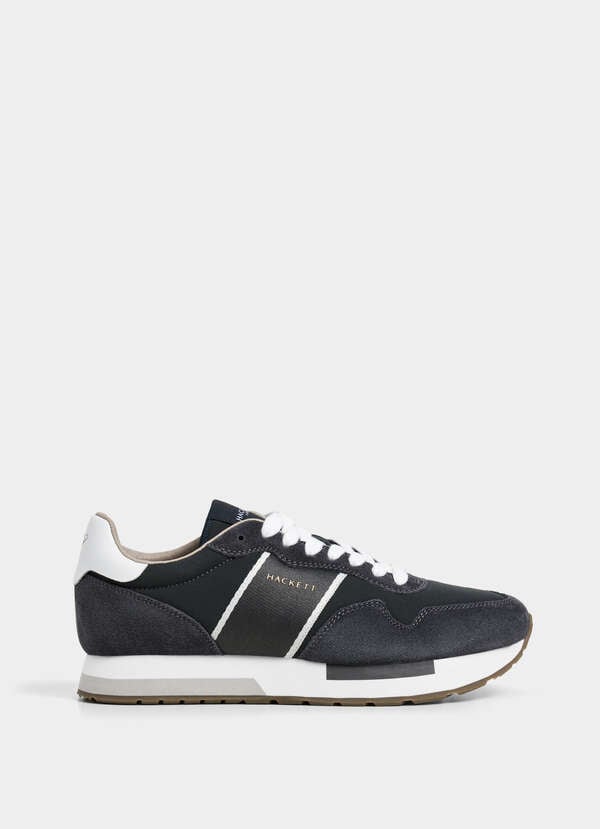 Keston Symbol Leather and Suede Trainers