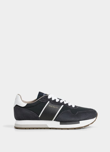 Keston Symbol Leather and Suede Trainers
