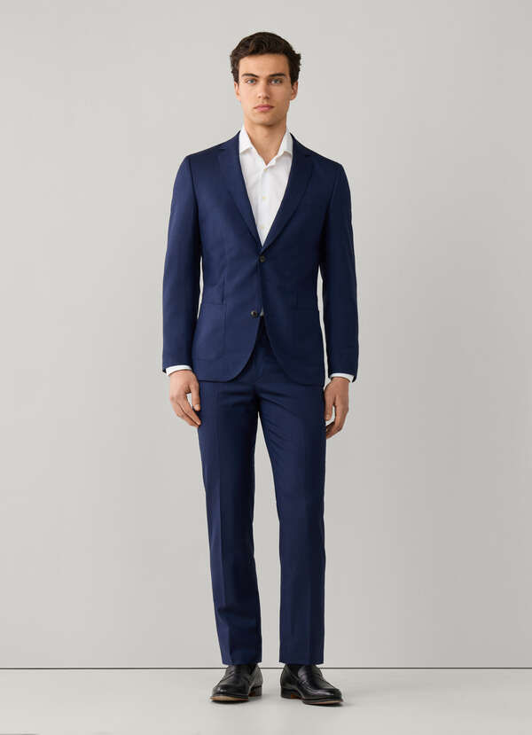 Wool Rustic Tropical Textured Suit - 2