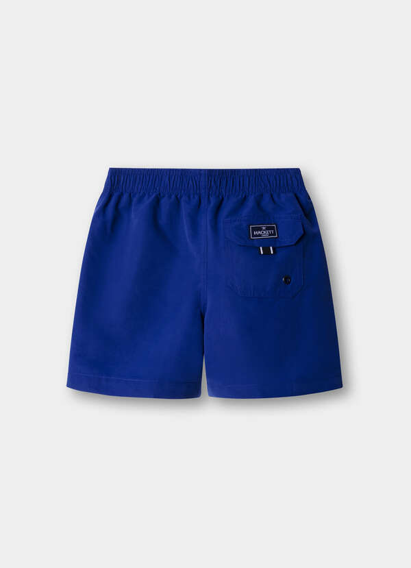 Solid Swim Trunks - 2