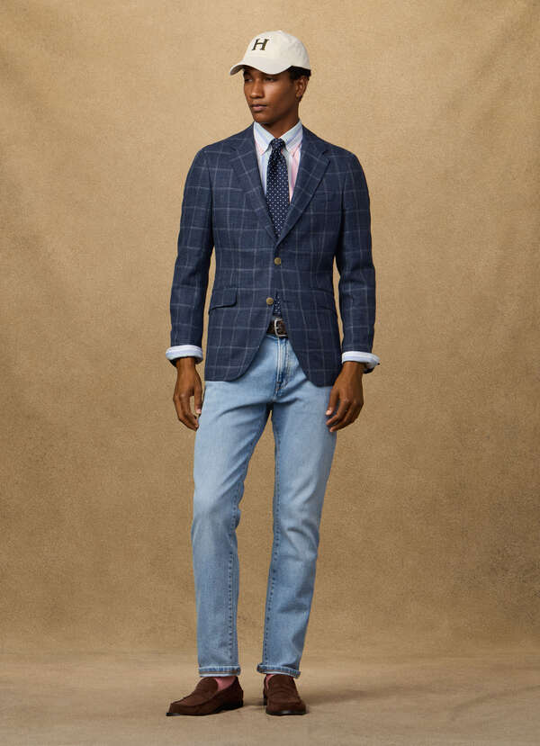 Branded Light Wash Denim Branded Light Wash Denim