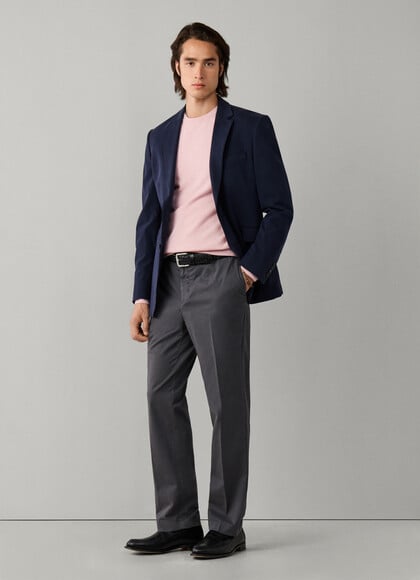 Tailored Fit Sanderson Stretch Cotton Chino