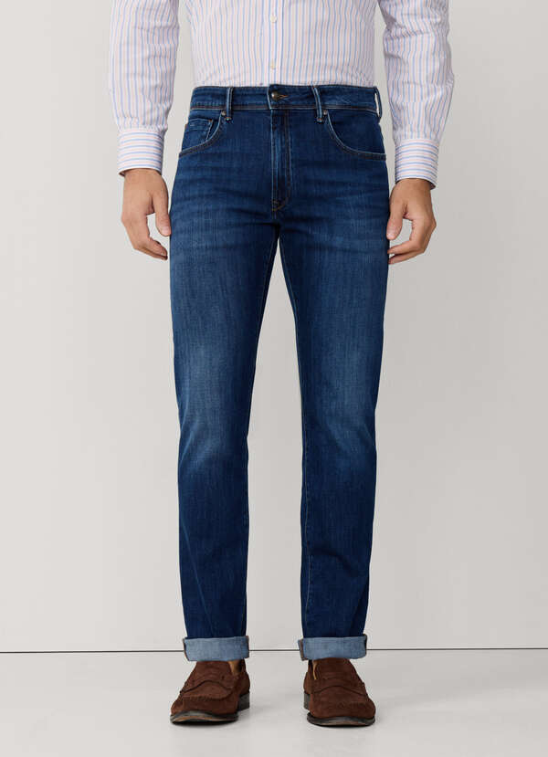 Slim Fit Vintage Wash Denim - 2