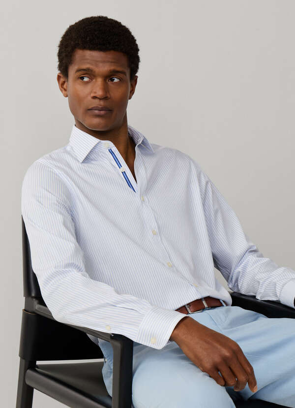 Classic Fit Twill Selvedge Shirt Classic Fit Twill Selvedge Shirt