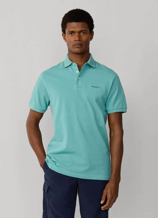 Classic Fit Short Sleeve Swim Trim Polo - 2
