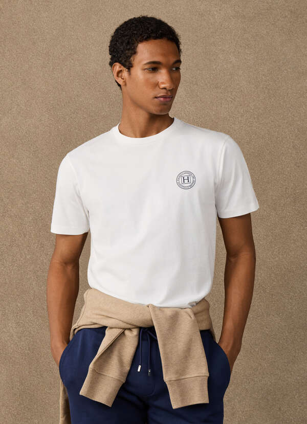 Classic Fit Branded H T-Shirt