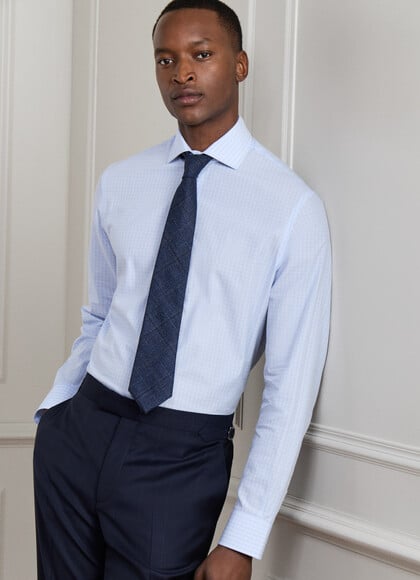 Classic Fit Soft Check Shirt
