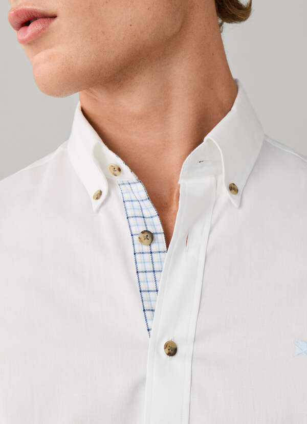 Tailored Fit Multi Trim Flannel Shirt - 2