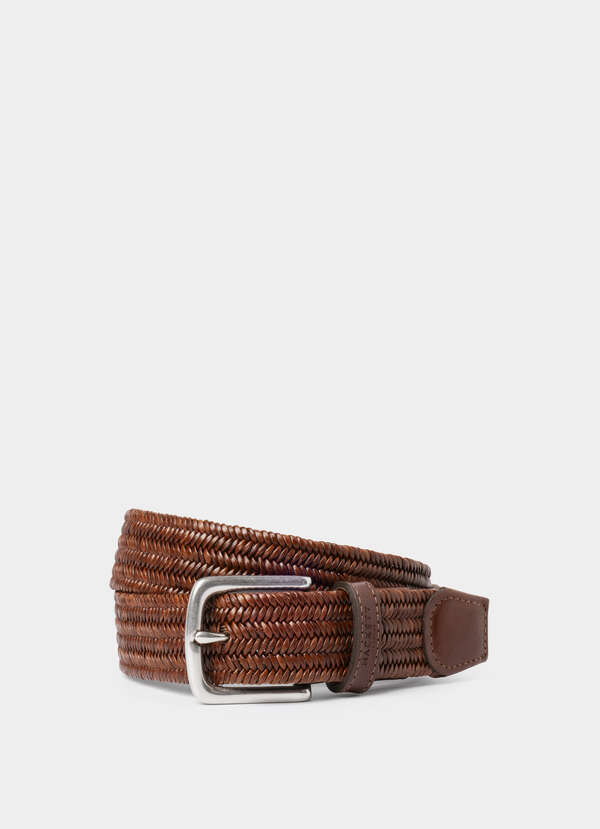 Braided Leather Belt