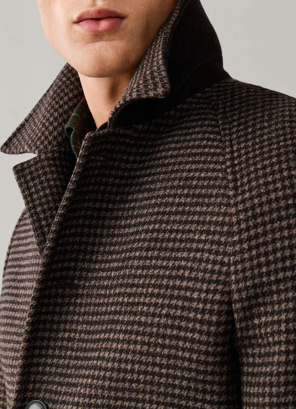 Houndstooth Car Coat - 2 Houndstooth Car Coat - 2