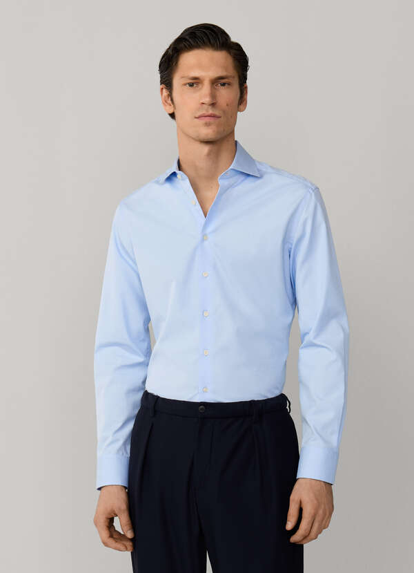 Tailored Fit Formal Poplin Shirt - 2