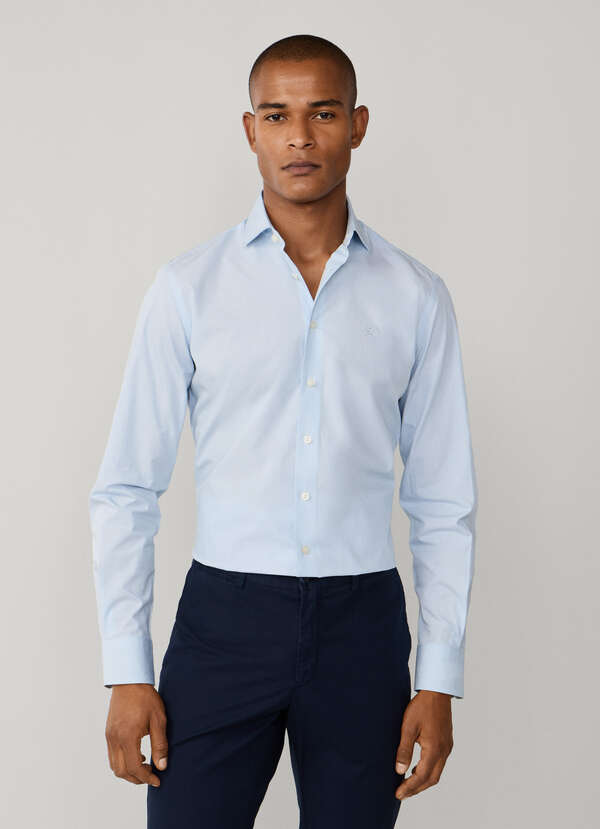 Tailored Fit Hairline Stripe Shirt - 2