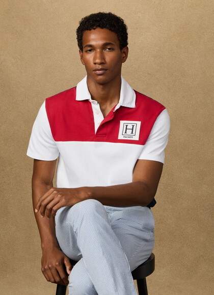 Classic Fit Short Sleeve Rugby Shirt