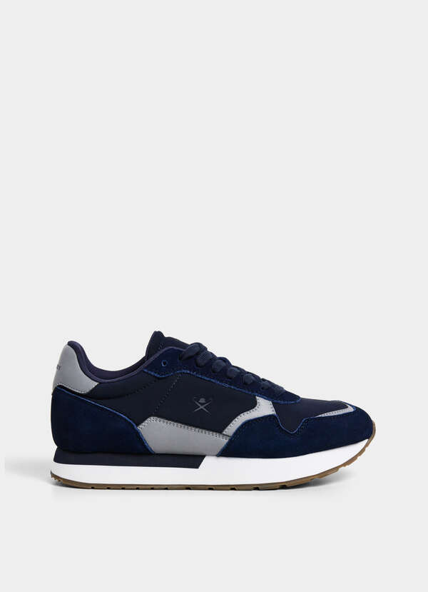 Vector Device Suede and Leather Trainers