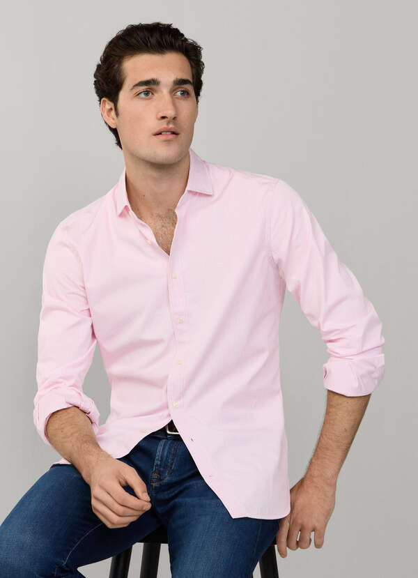 Tailored Fit City Bengal Stripe Shirt Tailored Fit City Bengal Stripe Shirt