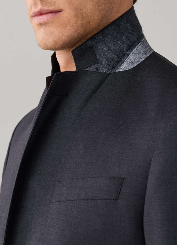 Wool Stretch Travel Blazer - Woven in Italy - 2