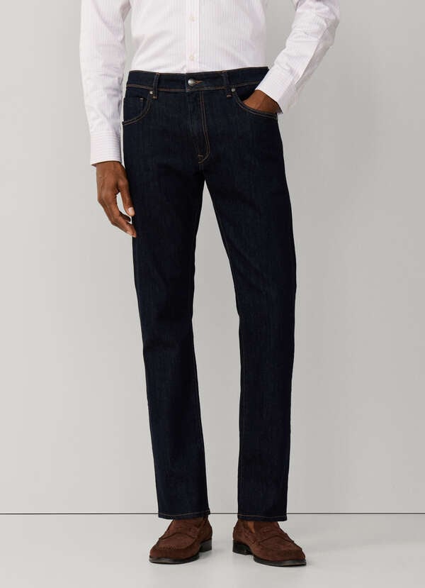 Slim Fit Rinse Wash Denim - 2 Slim Fit Rinse Wash Denim - 2