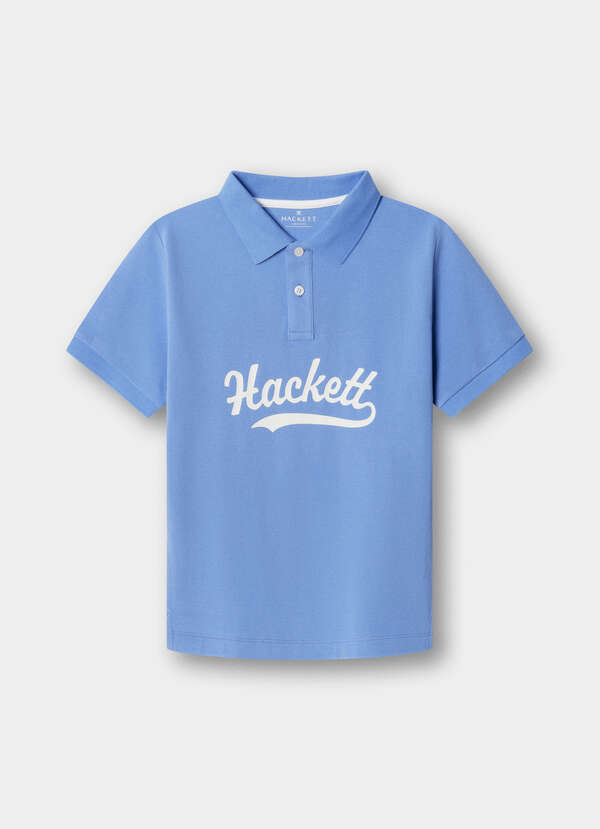 Classic Fit Short Sleeve Logo Polo