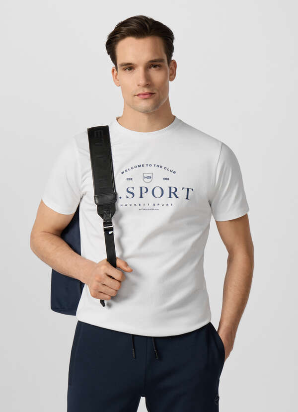 Classic Fit Branded Script Graphic T-Shirt