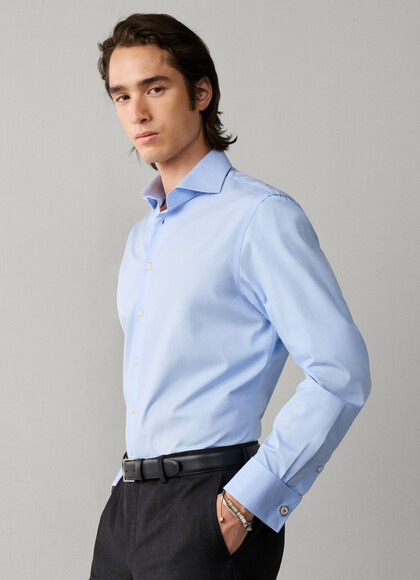 Classic Fit Formal Poplin Shirt
