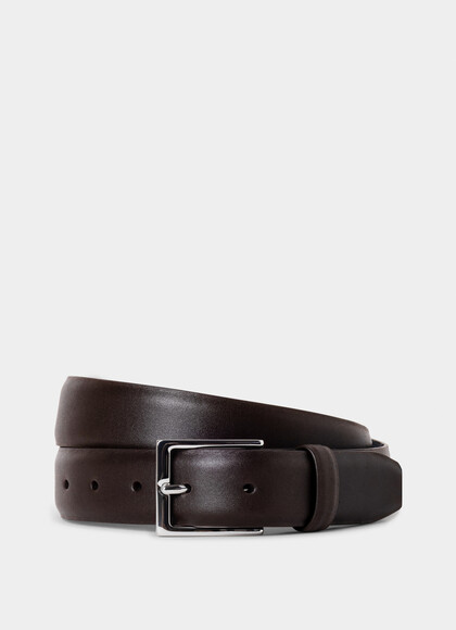 Leather Feather Edge Belt