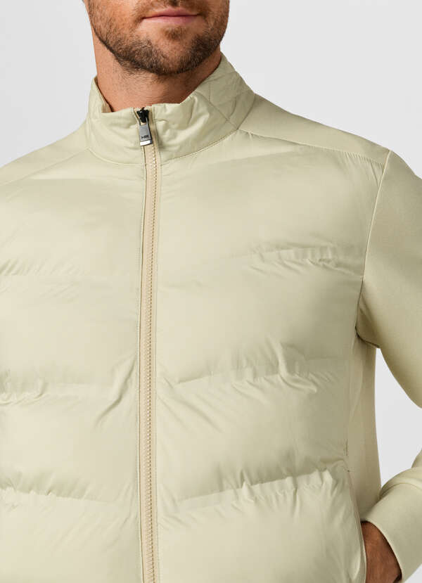 Lightweight Quilted Hybrid Sweat Jacket - 2