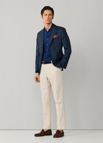Slim Fit Kensington Stretch Cotton Chino