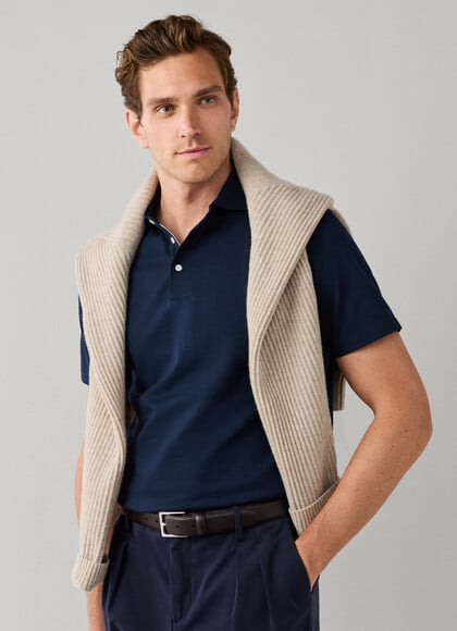 Classic Fit Short Sleeve Pima Polo