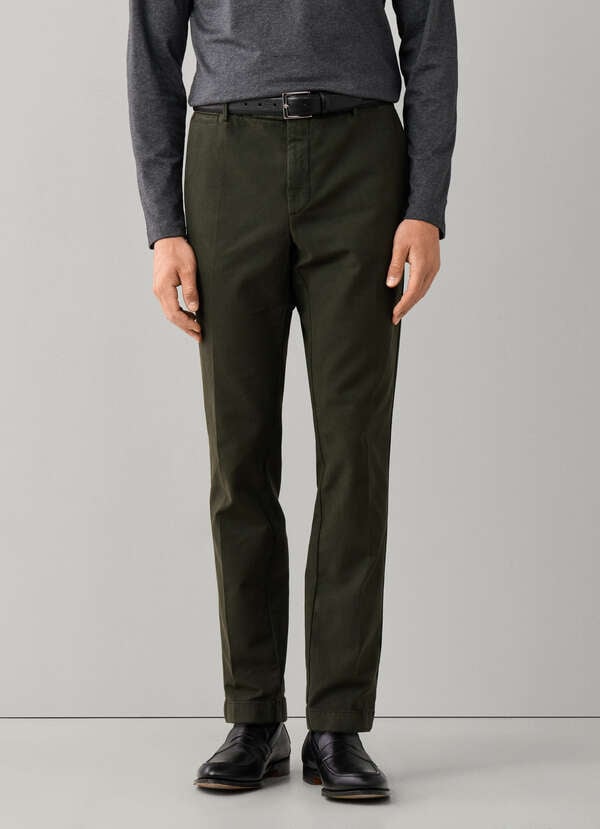 Slim Fit Kensington Textured Trousers - 2 Slim Fit Kensington Textured Trousers - 2