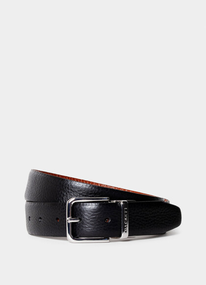 Reversible Pebble Leather Belt
