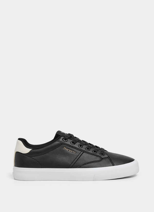 Blake Adventure Leather and Suede Trainers