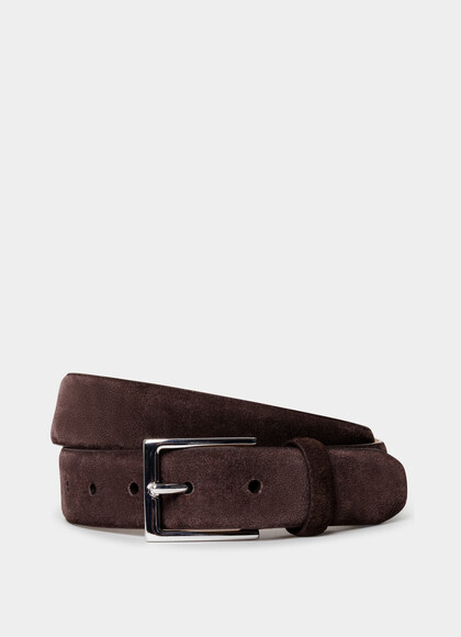 Suede Feather Edge Belt