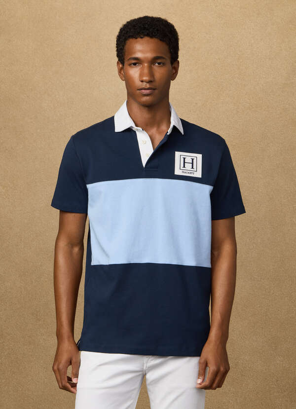 Classic Fit Short Sleeve Rugby Shirt - 2 Classic Fit Short Sleeve Rugby Shirt - 2