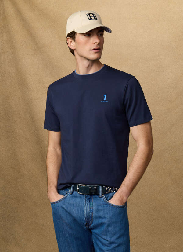 Classic Fit Short Sleeve Number T-Shirt Classic Fit Short Sleeve Number T-Shirt