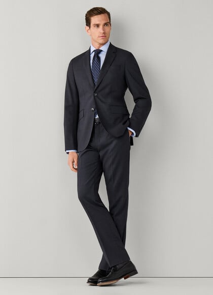 Wool Stretch Travel Trouser -Woven in Italy