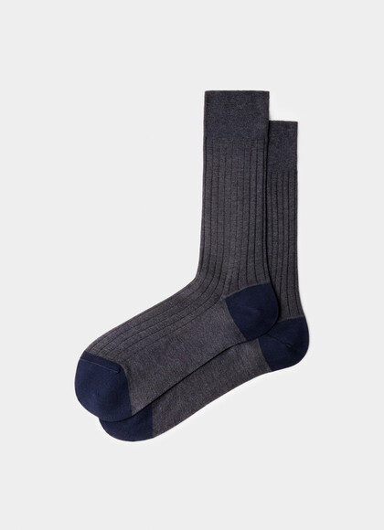 Mercerised Cotton Sock Short