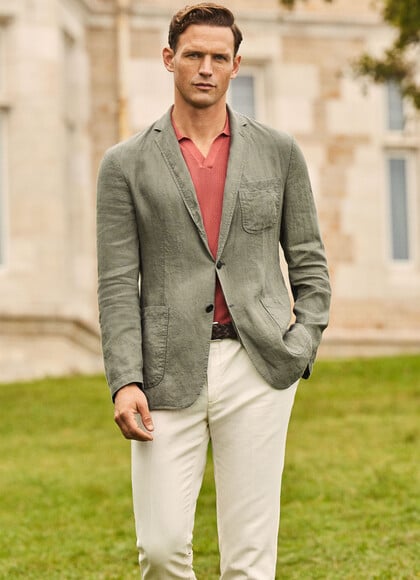 Lightweight Linen Blazer