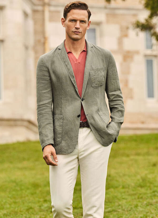Lightweight Linen Blazer Lightweight Linen Blazer