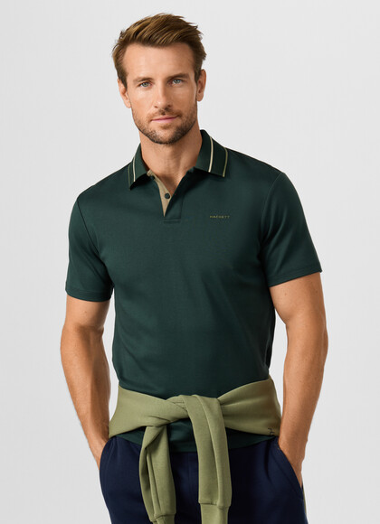 Classic Fit Short Sleeve Multi Tipping Polo