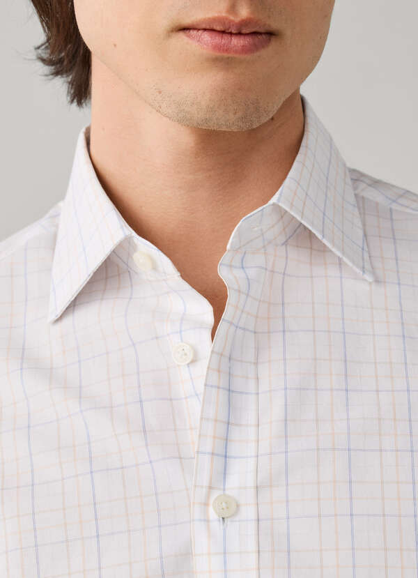 Classic Fit Tattersall Check Poplin Shirt - 2