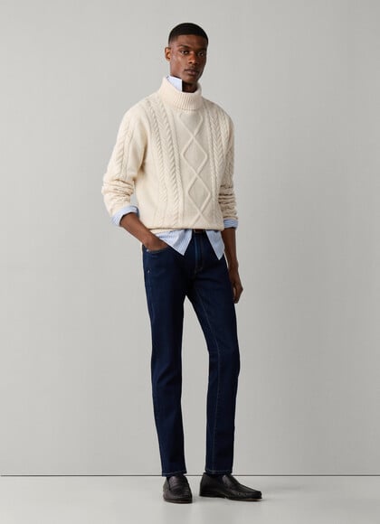 Slim Fit Powerflex Rinse Wash Denim
