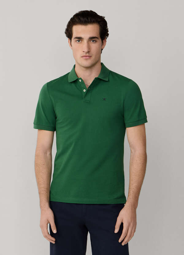 Slim Fit Short Sleeve Logo Pique Polo - 2 Slim Fit Short Sleeve Logo Pique Polo - 2