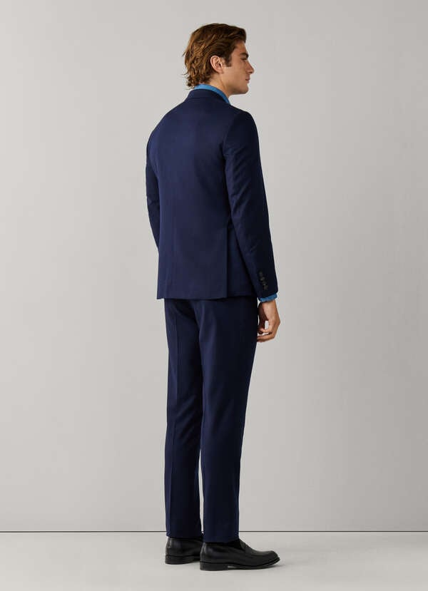 Wool Flannel Suit - Woven in Italy - 2 Wool Flannel Suit - Woven in Italy - 2