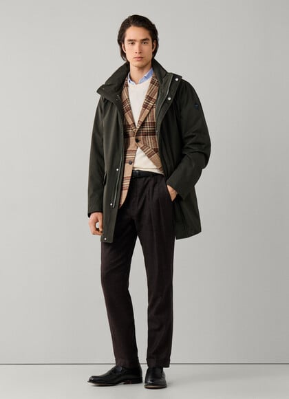 Regular Fit Eton Double Pleat Trousers