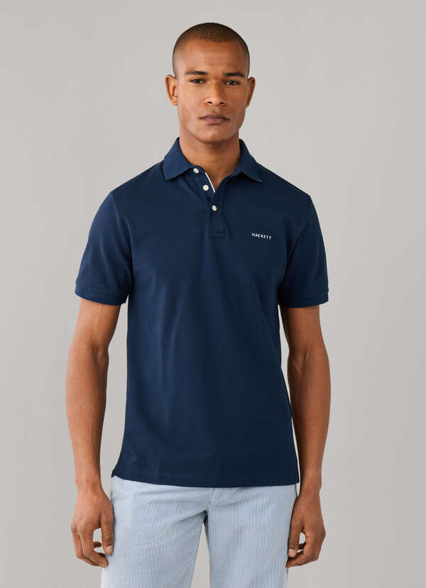 Classic Fit Short Sleeve Swim Trim Polo - 2